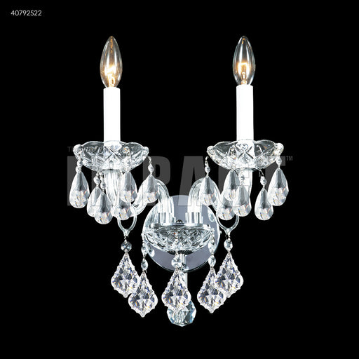 James R. Moder - 40792S22 - Two Light Wall Sconce - Palace Ice - Silver