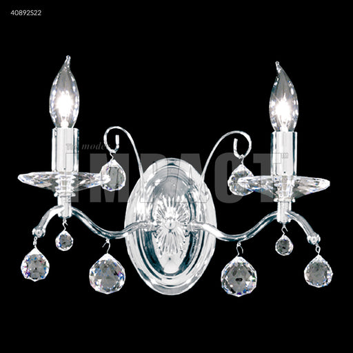 James R. Moder - 40892S22 - Two Light Wall Sconce - Regalia - Silver