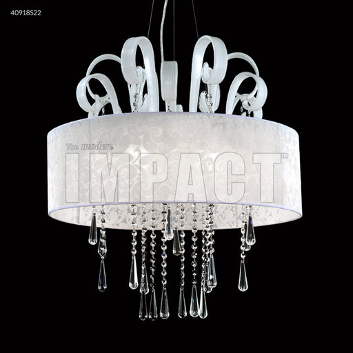 James R. Moder - 40918S22-74 - Eight Light Chandelier - Contemporary - Silver