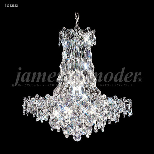 James R. Moder - 91332S22 - 16 Light Chandelier - Continental Fashion - Silver