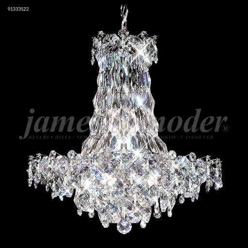 James R. Moder - 91333S22 - 31 Light Chandelier - Continental Fashion - Silver