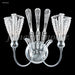 James R. Moder - 96042S22 - Two Light Wall Sconce - Jewelry - Silver
