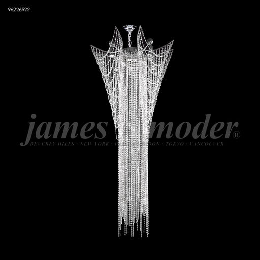 James R. Moder - 96226S22 - 12 Light Chandelier - Medallion - Silver