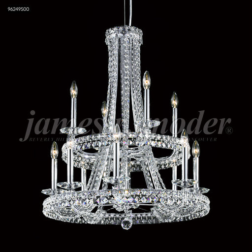 James R. Moder - 96249S00 - 12 Light Chandelier - Ashton - Silver