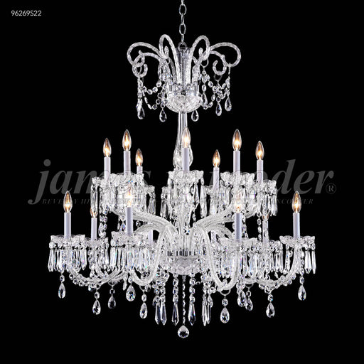 James R. Moder - 96269S22 - 16 Light Chandelier - Venetian - Silver