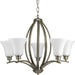 Progress Lighting - P4490-20W - Five Light Chandelier - Joy - Antique Bronze