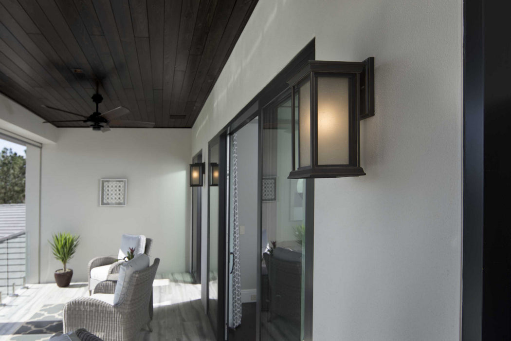 One Light Wall Lantern from the Endicott collection in Antique Bronze finish