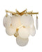 Corbett Lighting - 228-11 - LED Wall Sconce - Serenity - Gold Leaf W Polished Stainless