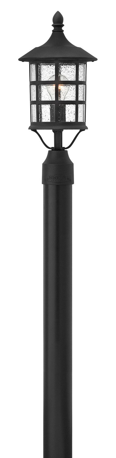 Hinkley - 1807BK - One Light Post Top/ Pier Mount - Freeport - Black