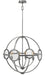 Hinkley - 3924PL - Four Light Chandelier - Fulham - Polished Antique Nickel