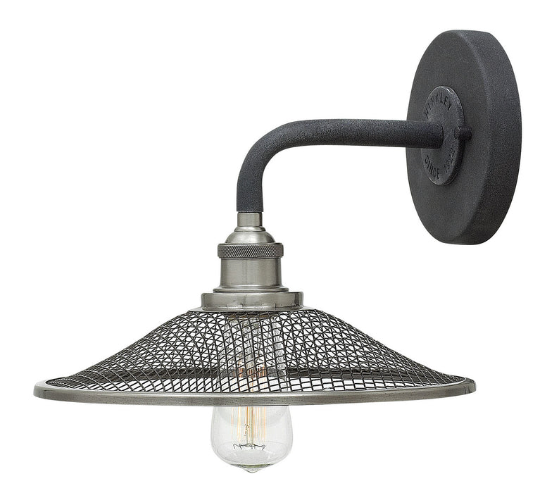 Hinkley - 4360DZ - One Light Wall Sconce - Rigby - Aged Zinc