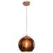 Access - 28101-BCP/CP - One Light Pendant - Glow - Brushed Copper