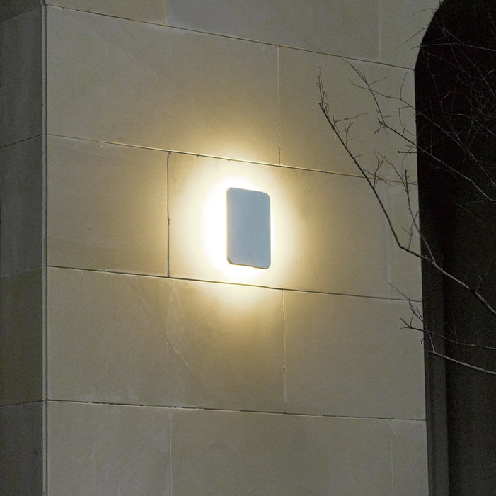 LED Outdoor Wall Mount from the Port collection in Marine Grey finish