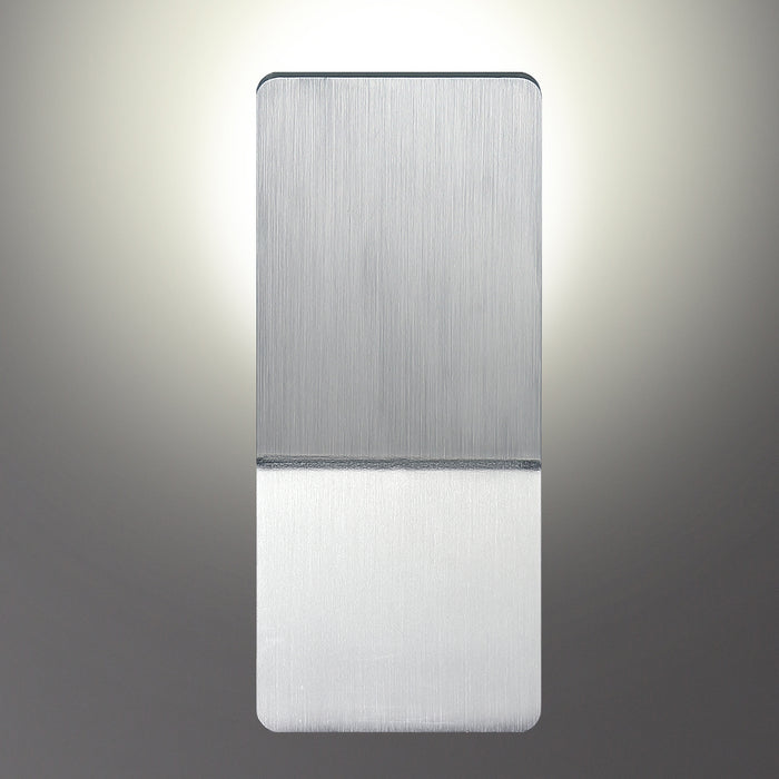 LED Wall Sconce from the Delroy collection in Aluminum finish