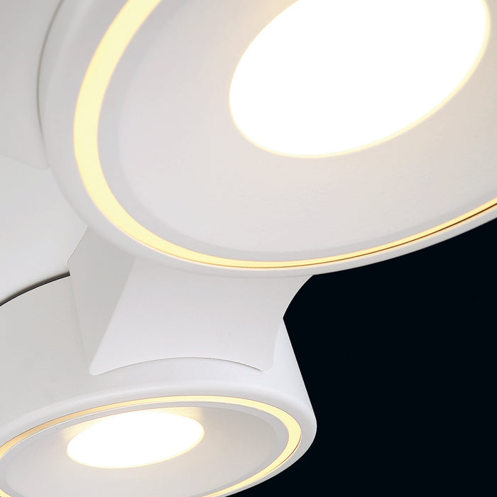 LED Flush Mount from the Stavro collection in White finish