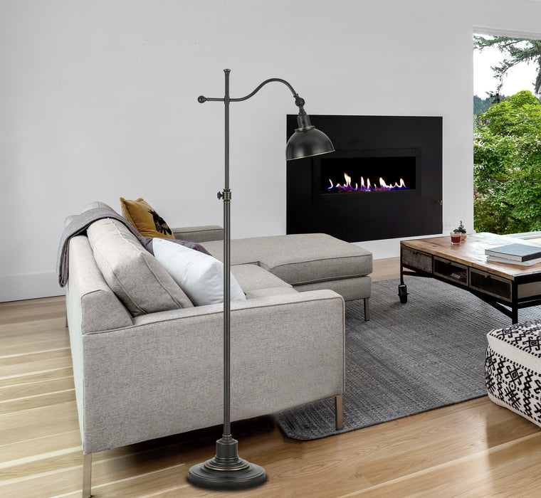 One Light Floor Lamp from the Fl Lamp collection in Oil Rubbed Bronze finish