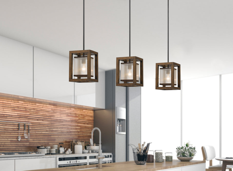 One Light Pendant from the Mini collection in Dark Bronze finish