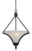 Cal Lighting - FX-3541/1P - Three Light Pendant - Rockwood - Dark Bronze