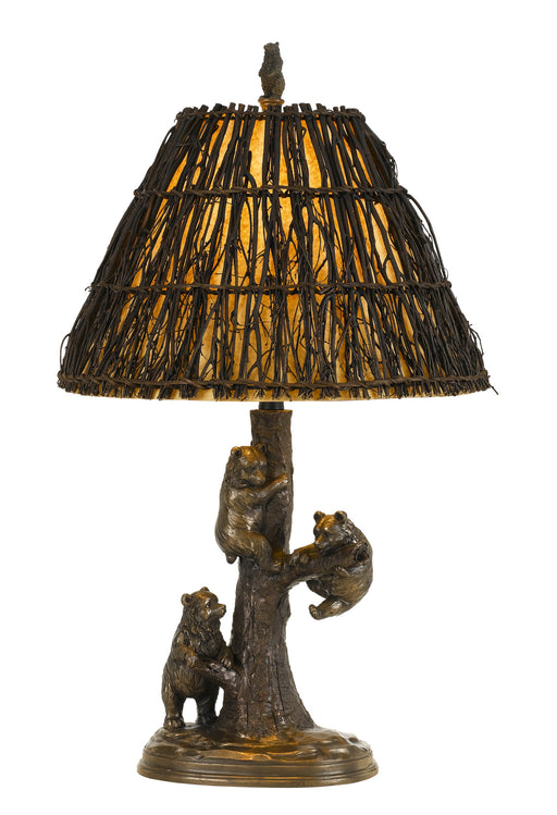 Cal Lighting - BO-2663TB - One Light Table Lamp - Bear - Cast Bronze