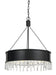 Cal Lighting - FX-3611-4 - Four Light Chandelier - Roby - Iron