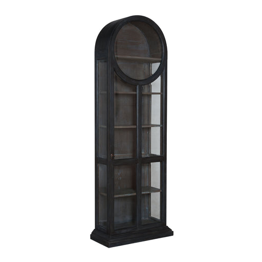 ELK Home - 623501 - Cabinet - Display Cabinet - Heritage Dark Grey Stain, Manor Greystone, Manor Greystone