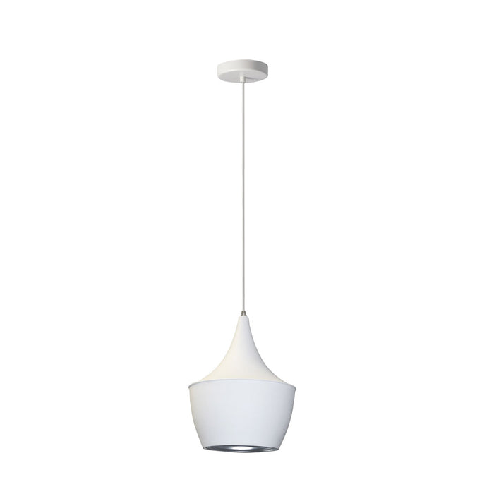 Dainolite Ltd - HKI-91P-WH - One Light Pendant - Helsinki - Matte White