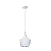 Dainolite Ltd - HKI-91P-WH - One Light Pendant - Helsinki - Matte White