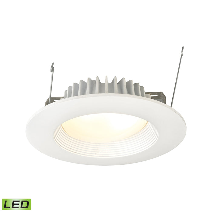 LED Flush Mount from the Axel collection in Clean White finish