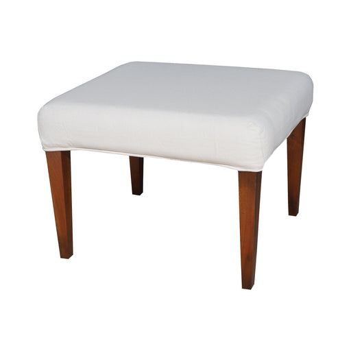 ELK Home - 7011-120-E - Couture Covers Single Bench Cover - Couture Covers - Pure White