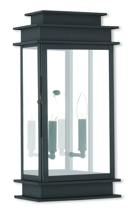 Livex Lighting - 2018-04 - Two Light Outdoor Wall Lantern - Princeton - Black