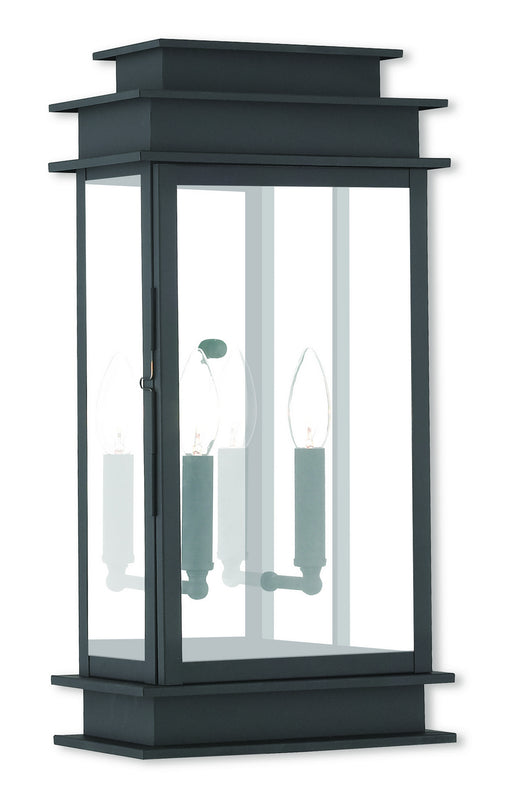 Livex Lighting - 2018-04 - Two Light Outdoor Wall Lantern - Princeton - Black