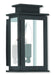 Livex Lighting - 20191-04 - One Light Outdoor Wall Lantern - Princeton - Black