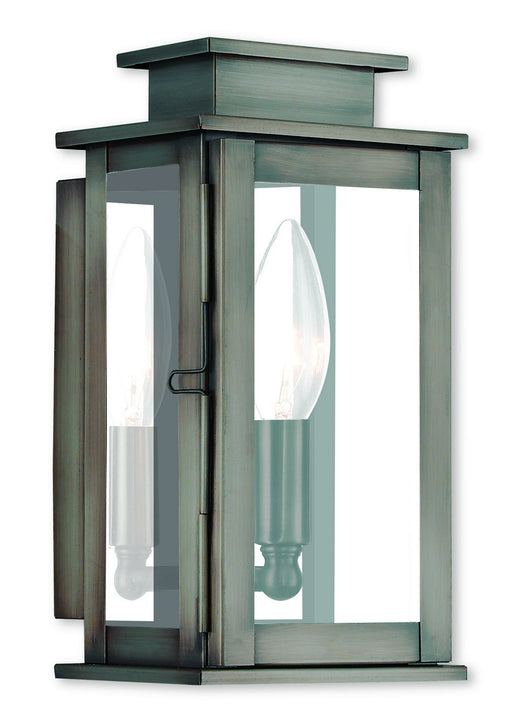 Livex Lighting - 20191-29 - One Light Outdoor Wall Lantern - Princeton - Vintage Pewter