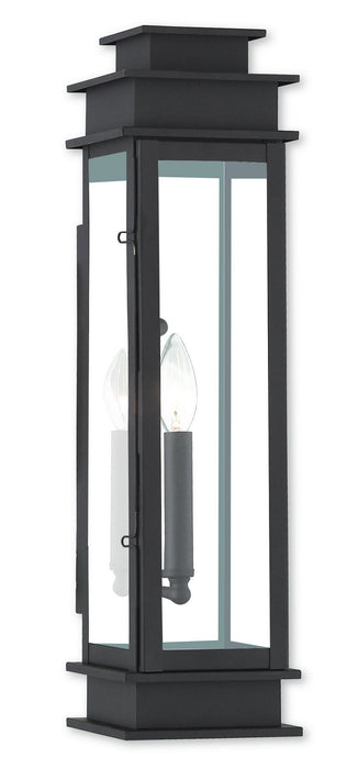 Livex Lighting - 20207-07 - One Light Outdoor Wall Lantern - Princeton - Bronze