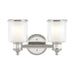 Livex Lighting - 40212-35 - Two Light Bath Vanity - Middlebush - Polished Nickel