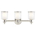 Livex Lighting - 40213-35 - Three Light Bath Vanity - Middlebush - Polished Nickel
