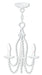 Livex Lighting - 40793-60 - Three Light Mini Chandelier - Alessia - Antique White