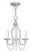 Livex Lighting - 40793-91 - Three Light Mini Chandelier - Alessia - Brushed Nickel