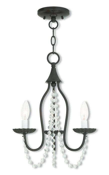 Livex Lighting - 40793-92 - Three Light Mini Chandelier - Alessia - English Bronze