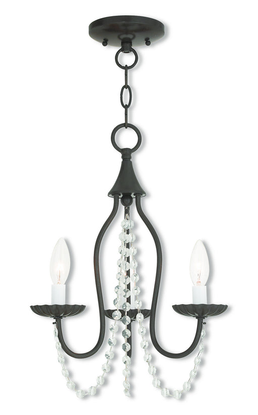 Livex Lighting - 40793-92 - Three Light Mini Chandelier - Alessia - English Bronze
