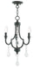 Livex Lighting - 40883-92 - Three Light Mini Chandelier - Glendale - English Bronze