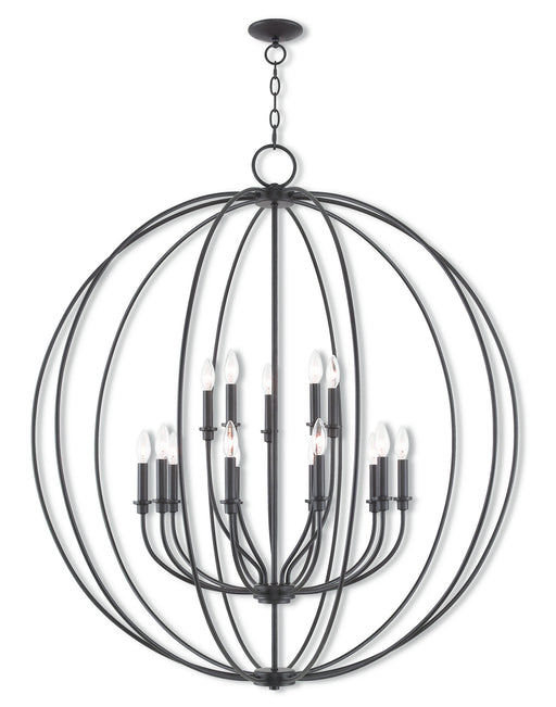 Livex Lighting - 46690-07 - 15 Light Foyer Chandelier - Milania - Bronze