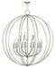 Livex Lighting - 46690-91 - 15 Light Foyer Chandelier - Milania - Brushed Nickel