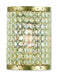 Livex Lighting - 50571-28 - One Light Wall Sconce - Grammercy - Hand Applied Winter Gold