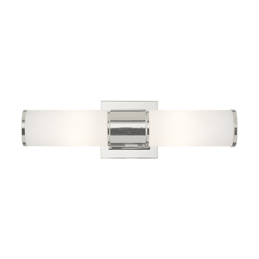 Livex Lighting - 52122-35 - Two Light Wall Sconce/ Bath Light - Weston - Polished Nickel