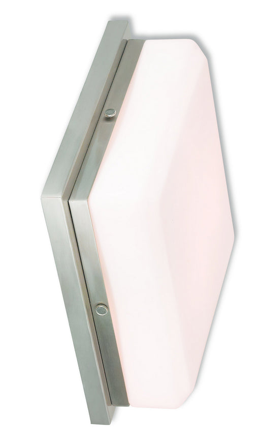 Livex Lighting - 65537-91 - Three Light Wall Sconce/Ceiling Mount - Allure - Brushed Nickel