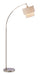 Adesso Home - 3029-12 - Arc Lamp - Gala - Brushed Steel