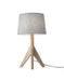 Adesso Home - 3207-12 - Table Lamp - Eden - Natural Ash Wood