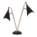 Adesso Home - 3235-01 - Two Light Desk Lamp - Draper - Metal