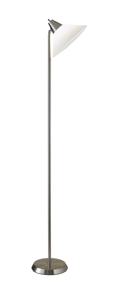 Adesso Home - 3677-22 - Torchiere - Swivel - Brushed Steel